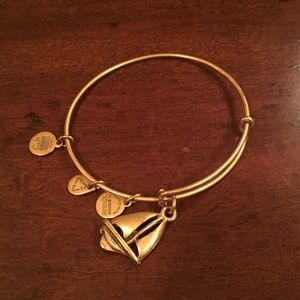 Alex and Ani Bangle Bar Sailboat Bracelet